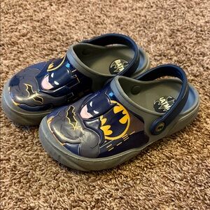 Batman Kids Clogs - Black and Gray